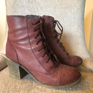 Rock & Candy lace up boots